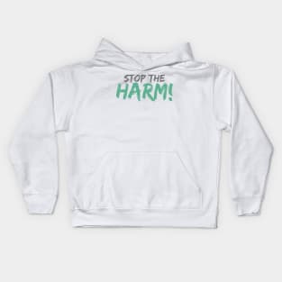 'Stop The Harm' Social Inclusion Shirt Kids Hoodie